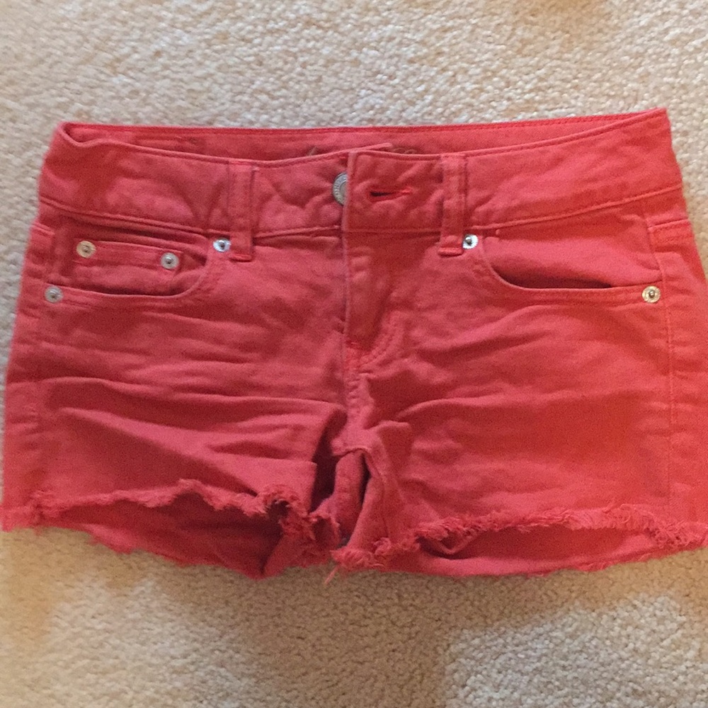 Peach shorts